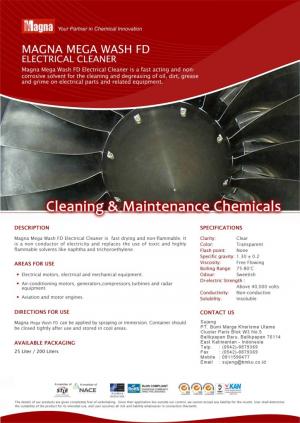 Magna Mega Wash FD Electrical Cleaner